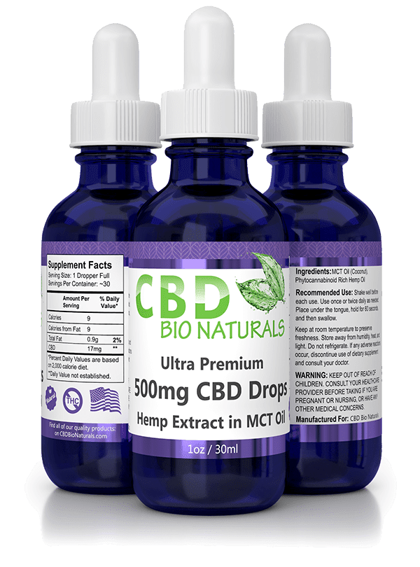 cbd bionaturals 500mg cbd 3 bottles
